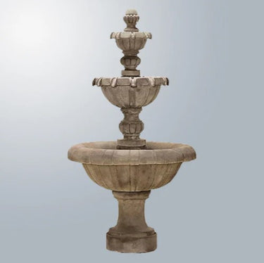 Giannini Garden Jardin Three Tier Outdoor Water Fountain Short